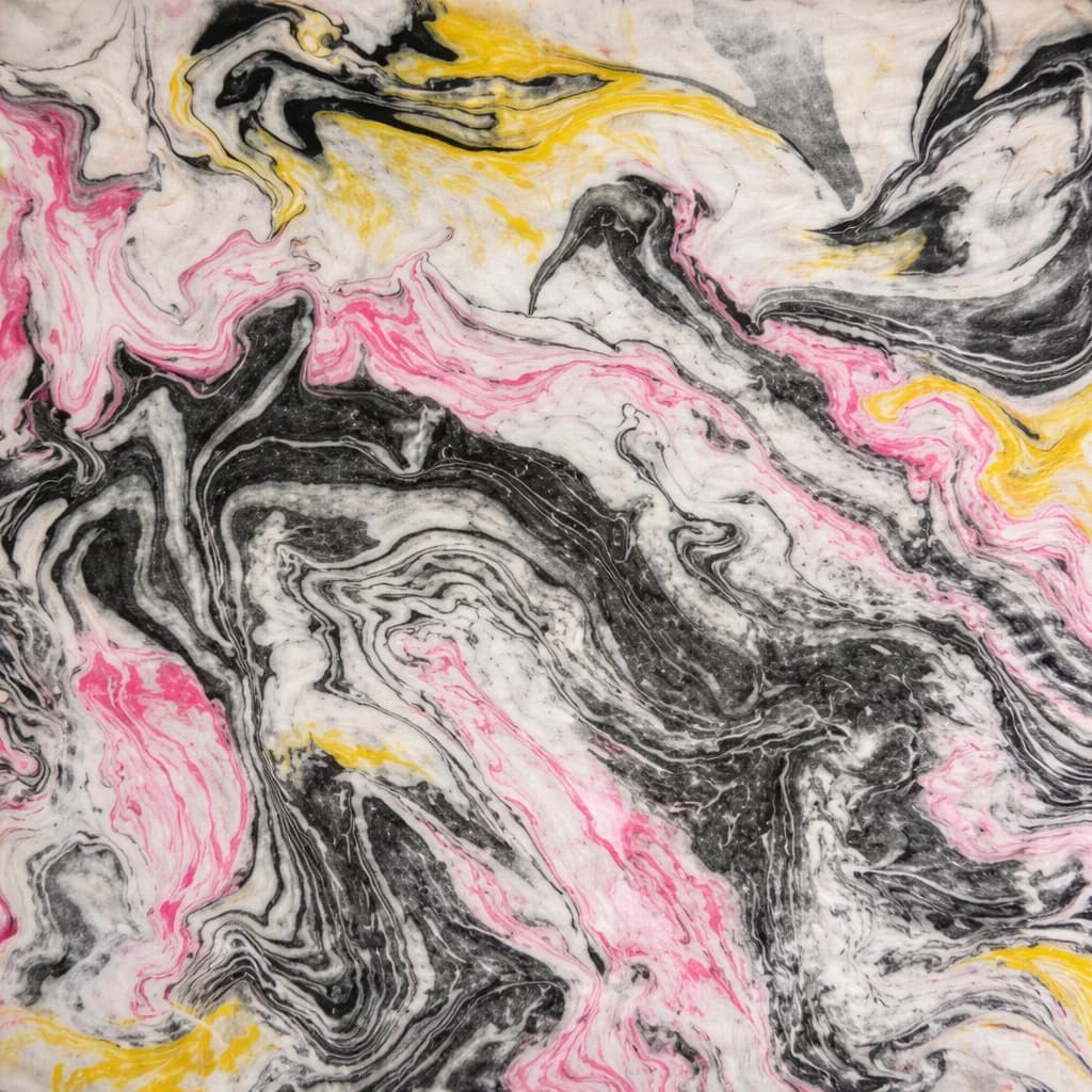 Suminagashi example 1